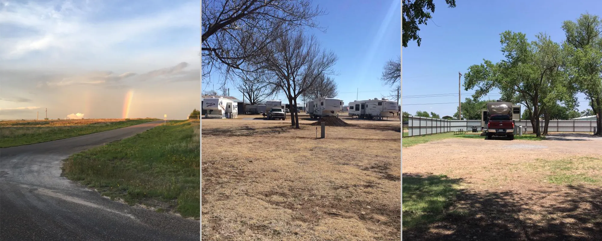 PnK RV Park sites and surroundings
